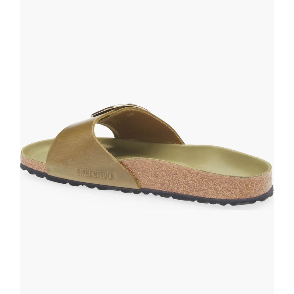 Birkenstock Madrid Big Buckle - Olive Brand New - Picture 4 of 4